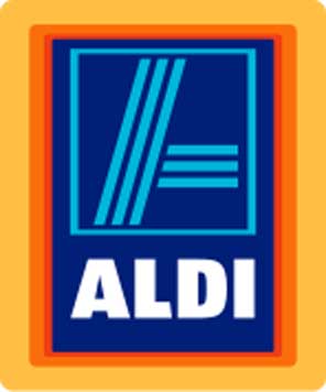 Aldi logo.