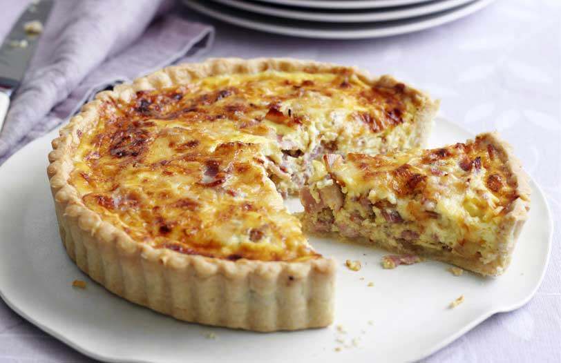 Quiche Lorraine.